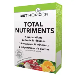 Diet Horizon Total Nutriments 30 comprimés