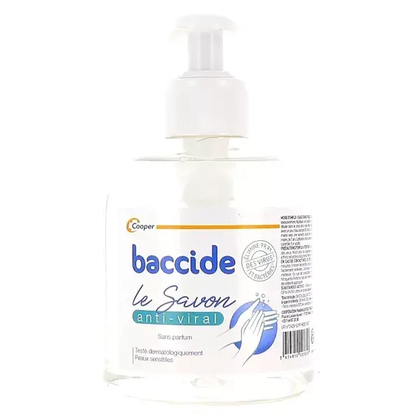 Baccide Savon Anti-Viral Non Parfumé 300ml
