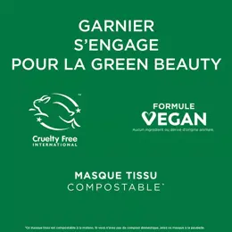 Garnier Masque tissu Yeux Vitamine C Eclat