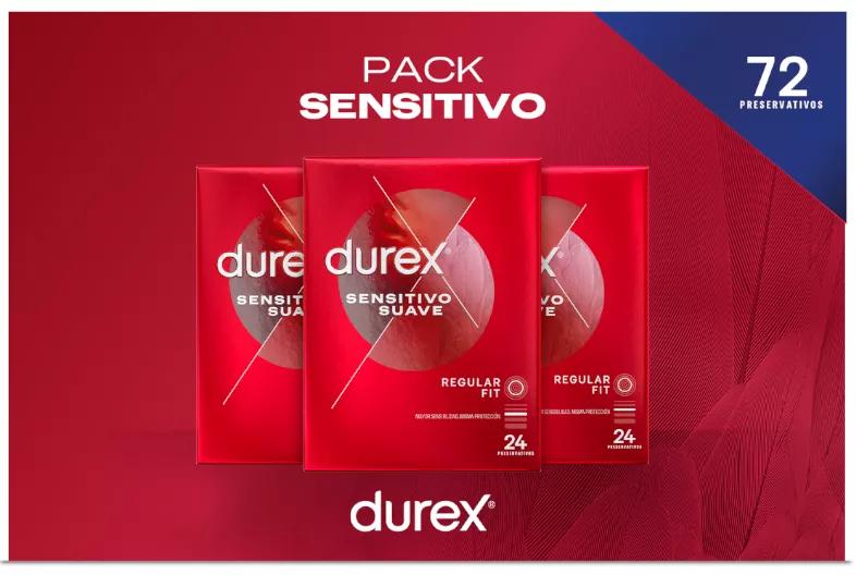 Durex Soft Sensitive Condoms 3x24 units