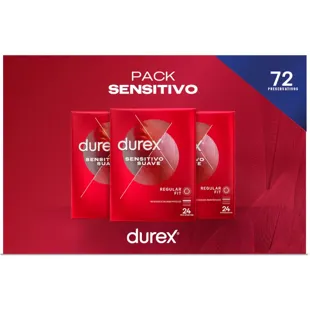 Préservatifs Durex Soft Sensitive 3x24 unités