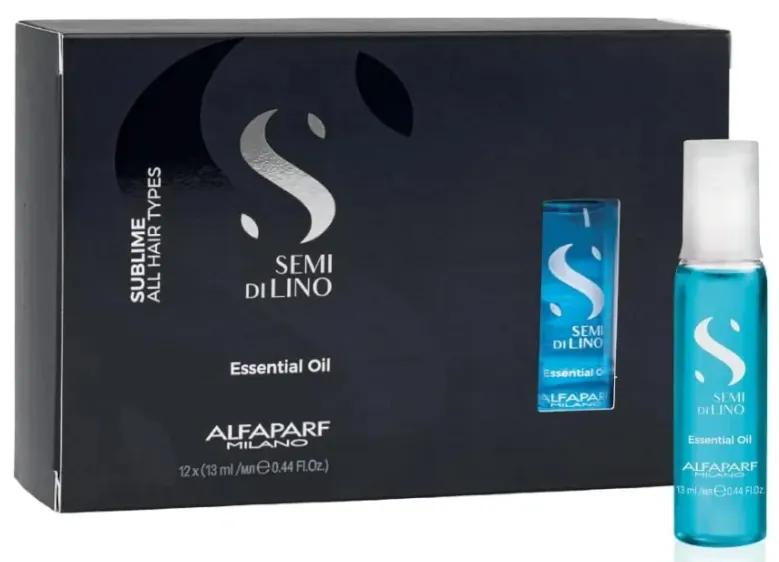 Alfaparf Semi Di Lino Ampoules Capillaires Huile Essentielle 12x13 ml