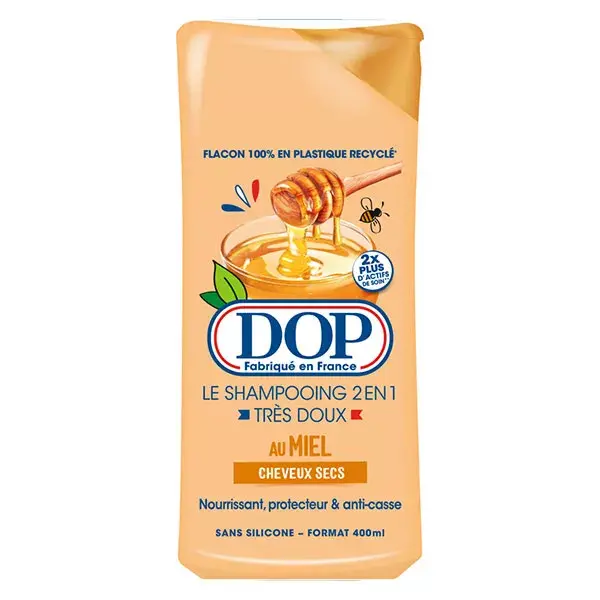 DOP Shampooing Cheveux Secs au Miel 400ml