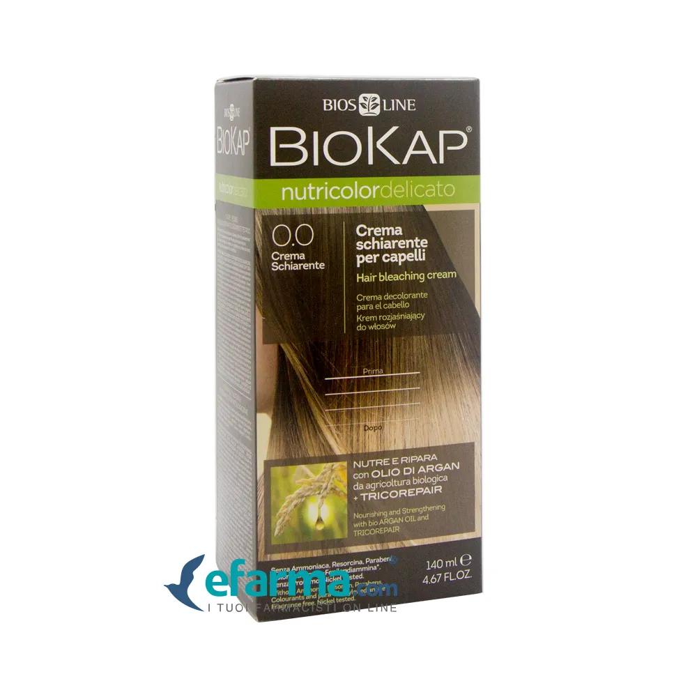 Bios Line Biokap Nutricolor 0.0 Tinta Per Capelli Crema Schiarente