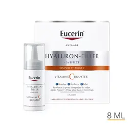 Eucerin Hyaluron-Filler +3x Effect Sérum Vitamine C Booster Anti-Âge 8ml