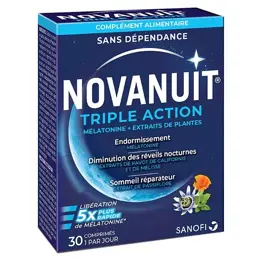 Novanuit Sommeil Triple Action 30 comprimés