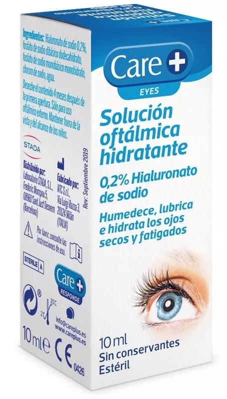 Care+ Solución Ocular 0,2% Ácido Hialurónico 10 ml