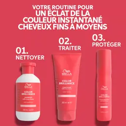 Wella Professionals Invigo Color Brilliance Après-shampoing cheveux colorés fins à moyens 200ml