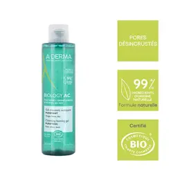 A-Derma Biology AC Gel Moussant Nettoyant Purifiant 200 ml