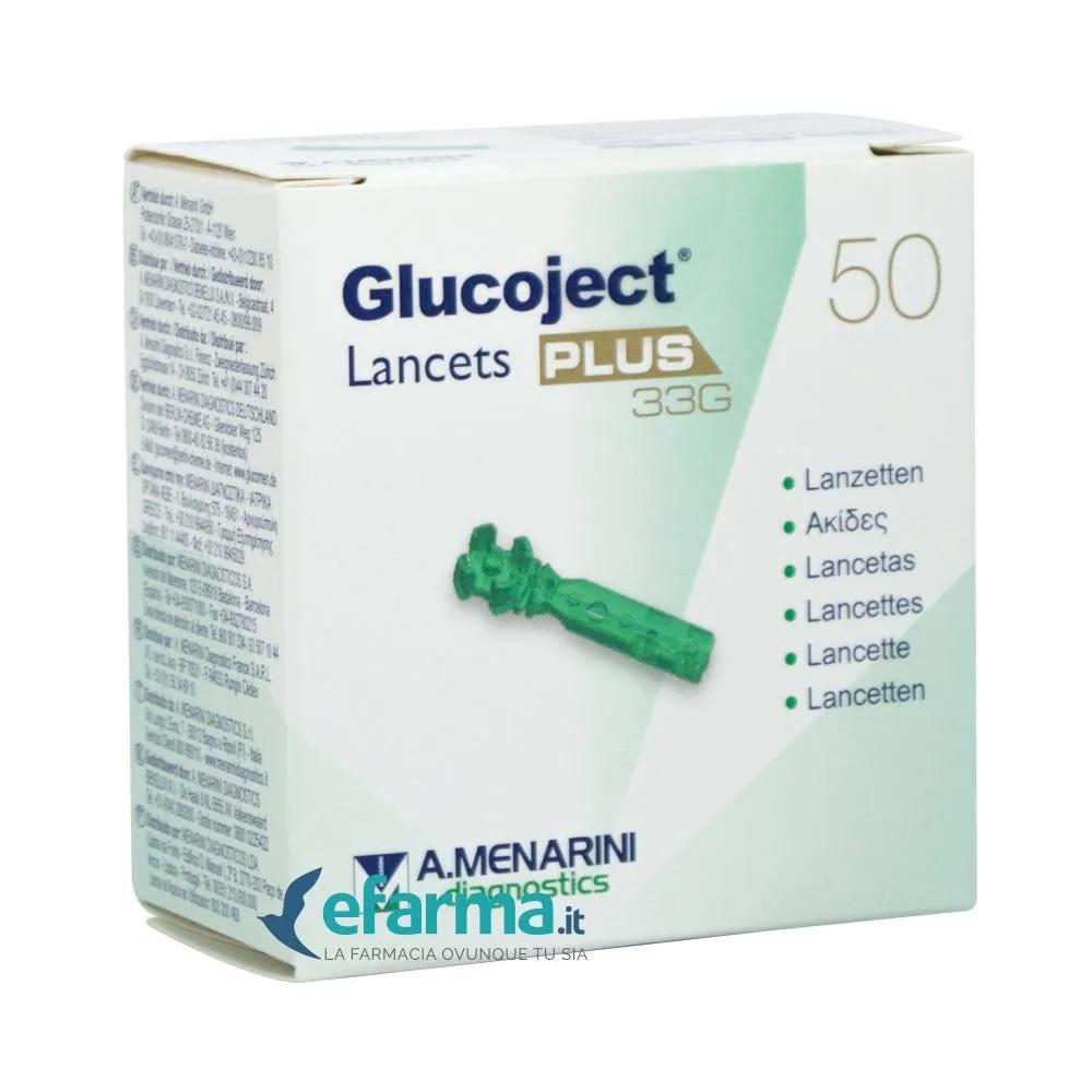 A. Menarini Glucoject Plus 33G Lancette Pungidito 50 Pezzi