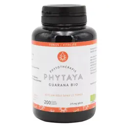 Phytaya Vitalité Guarana Bio 200 gélules