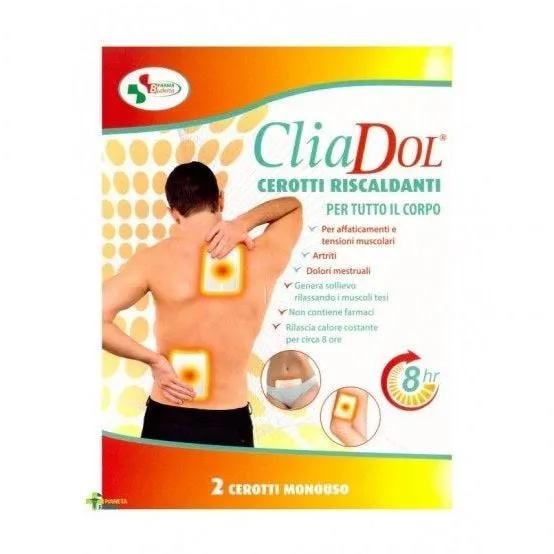 Cliadol Cerotto Riscaldante Schiena 2 Pezzi