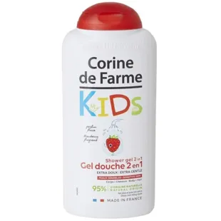 Corine de Farme Kids 2 in 1 Shower Gel Body &amp; Hair Strawberry 300 ml