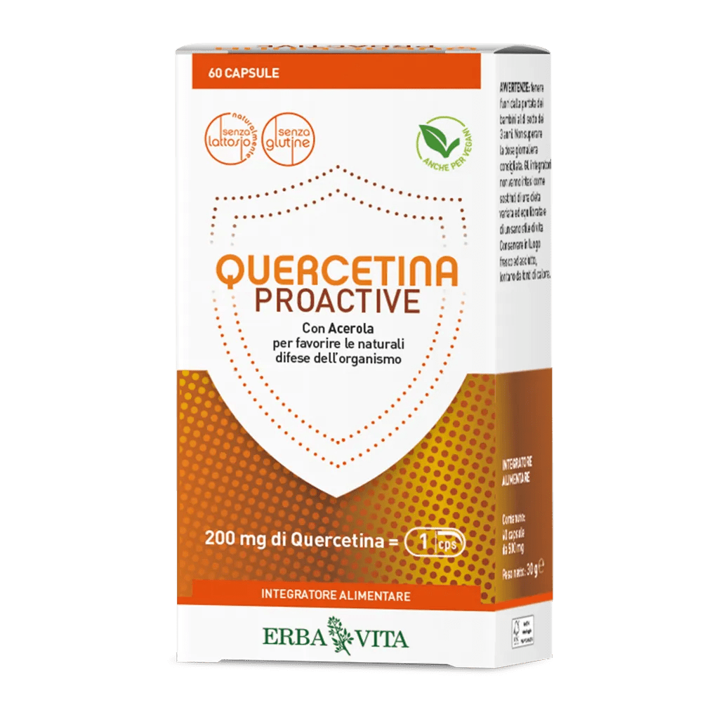 Erba Vita Quercitina Proactive Difese immunitarie Integratore alimentare