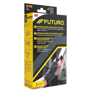 Futuro Estabilizador Deluxe Pulgar Negro Talla S/M