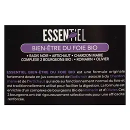 SID Nutrition Essentiel Bien-Être du Foie Bio 20 ampoules