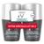 Vichy Homme Dermo-Détranspirant Invisible Protect 72H Lotto di 2 x 50ml