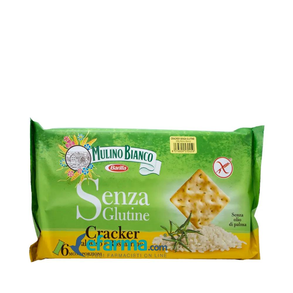 Mulino Bianco senza Glutine Cracker Riso Rosmarino 200 g