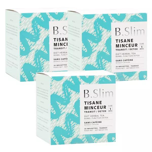 Diet World Tisane B Slim Lot de 3 boîtes de 30 sachets