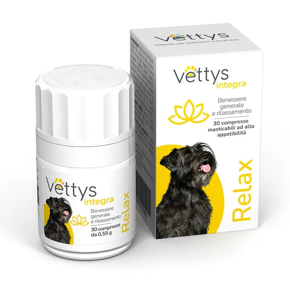 Vettys Integra Relax Integratore Benessere e Rilassamento del Cane 30 Compresse