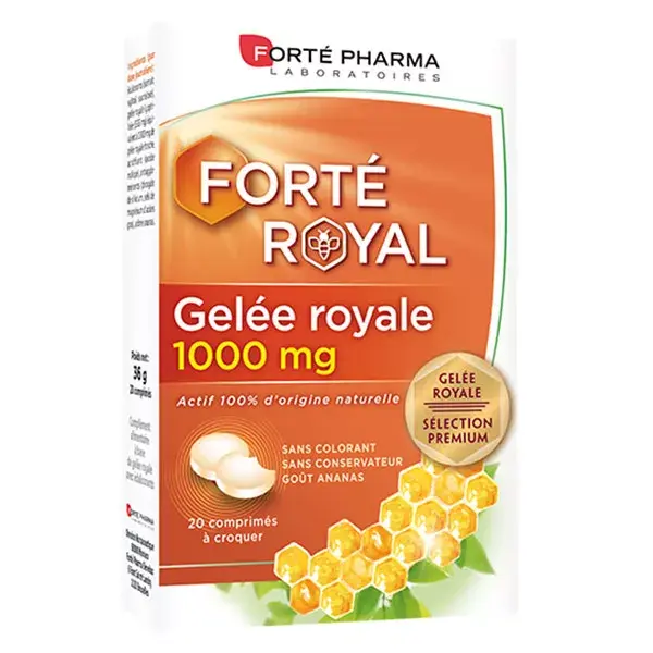 Forte Pharma Royal Jelly 1000mg 20 vials 10ml