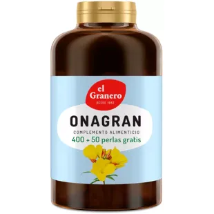 El Granero Integral Aceite De Onagra 400+50 Perlas GRATIS
