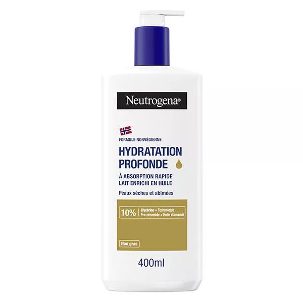 Neutrogena® Formule Norvégienne® Hydratation Profonde Lait Enrichi en Huile 400ml