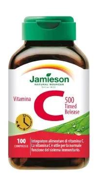 Biovita Jamieson Vitamina C 500 Timed Release Integratore 100 Compresse