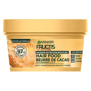 Garnier Fructis Hair Food Curl Nutrition Mask per capelli ricci e crespi 320 ml