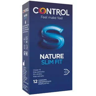 Control Nature Preservativos Slim Fit 12 unidades