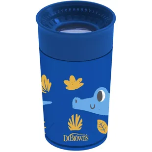 Dr Brown's 360 Learning Cup without Spout and without Handles Blue 300 ml