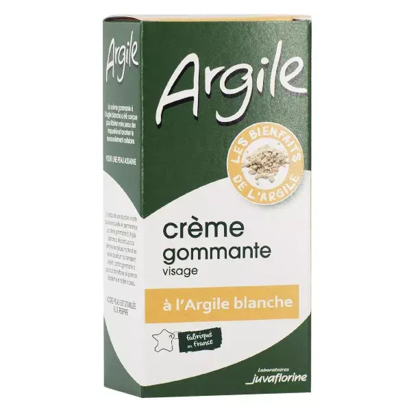 Juvaflorine Argile Crema Exfoliante de Arcilla Blanca 50ml