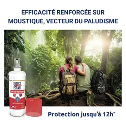 INSECT ÉCRAN Répulsif Anti-Moustiques Peau Spécial Tropiques Lot de 2 x 75 ml