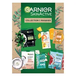 Garnier SkinActive Masque Tissu Coffret Collection 7 Masques