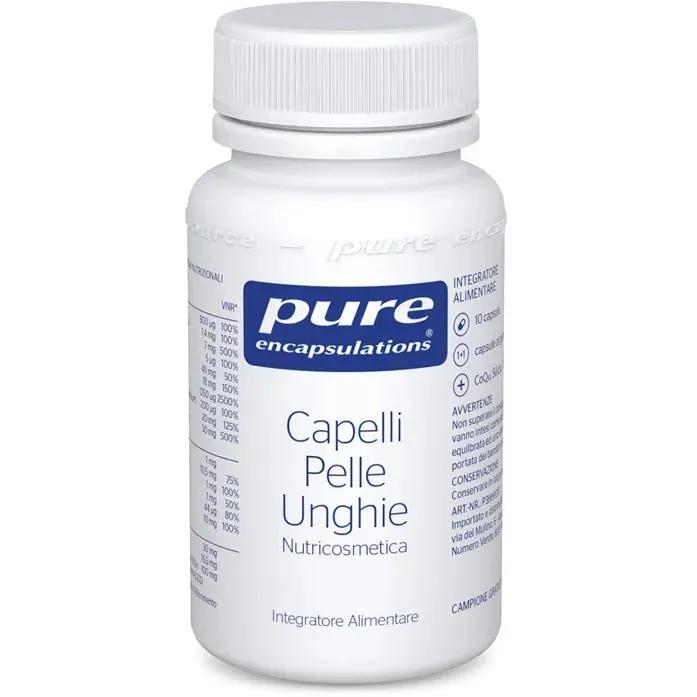 Pure Encapsulations Integratore Per Capelli, Pelle e Unghie 30 Capsule