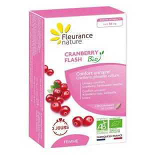 Fleurance Nature - Comfort urinario - Flash al mirtillo rosso biologico - 14 compresse