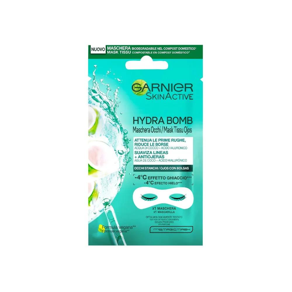 Garnier SkinActive Maschera Occhi Con Acqua di Cocco e Acido Ialuronico 