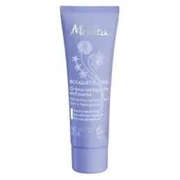 Melvita Bouquet Floral Crème Nettoyante Exfoliante Bio 50ml