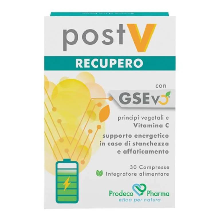 PostV Recupero Integratore per Sistema immunitario 30 Compresse