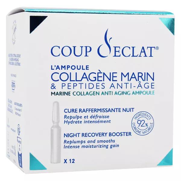 Coup d'Eclat Concentrado Energético Antiedad con Colágeno Marino 12 ampollas