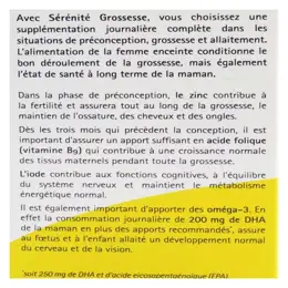 Synergia Sérénité Grossesse 60 capsules