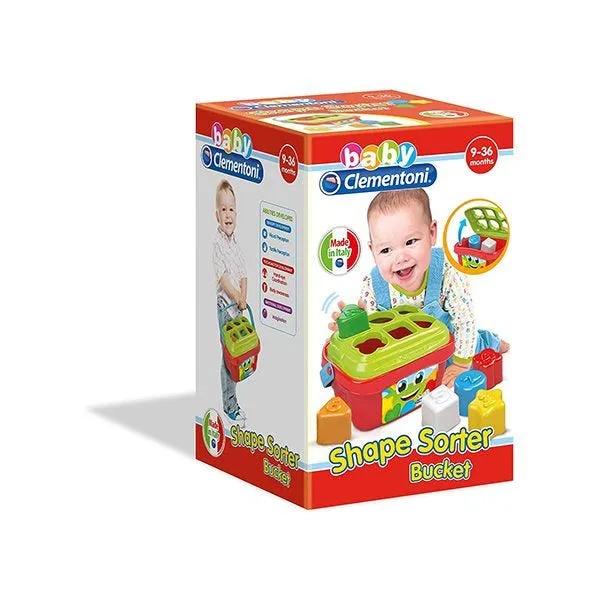 Clementoni Baby Secchiello Forme e Colori 9-36 mesi