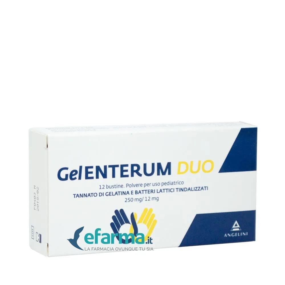 GelEnterum Duo Integratore Intestinale Pediatrico In Polvere 12 Bustine