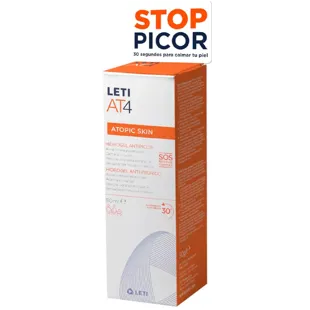 Leti AT4 Piel Atópica Hidrogel Antipicor 50 ml