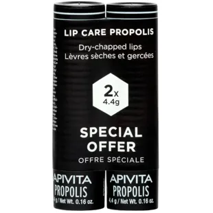 Apivita Bálsamo Labial com Própolis 2x4,4 gr