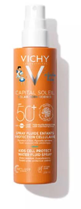 Vichy Capital Soleil Kids Cell Protect Water Fluid Spray SPF50 200ml