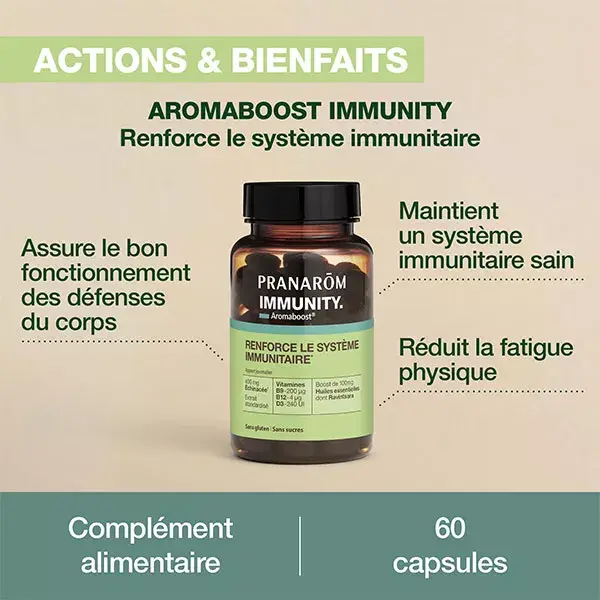 Pranarom Aromaboost Aromaboost Immunity 60 Caps