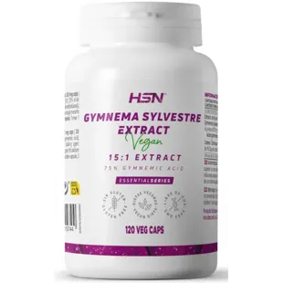 HSN Gymnema Sylvestre Extract (15:1) 300mg 120 Vegetable Capsules