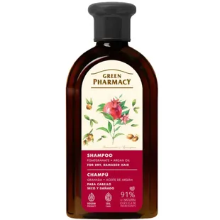 Dry hair shampoo with Argan and Granada Green Pharmacy 350ml