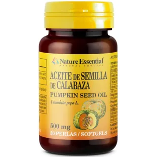 Nature Essential Pumpkin Seed Oil 500mg 50 Softgels
